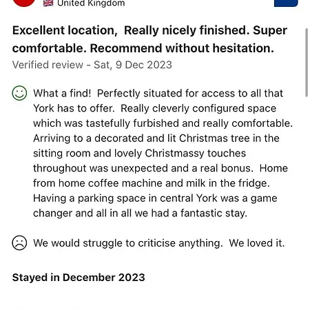 Apartment Clement House, York, Free Ev And Parking
