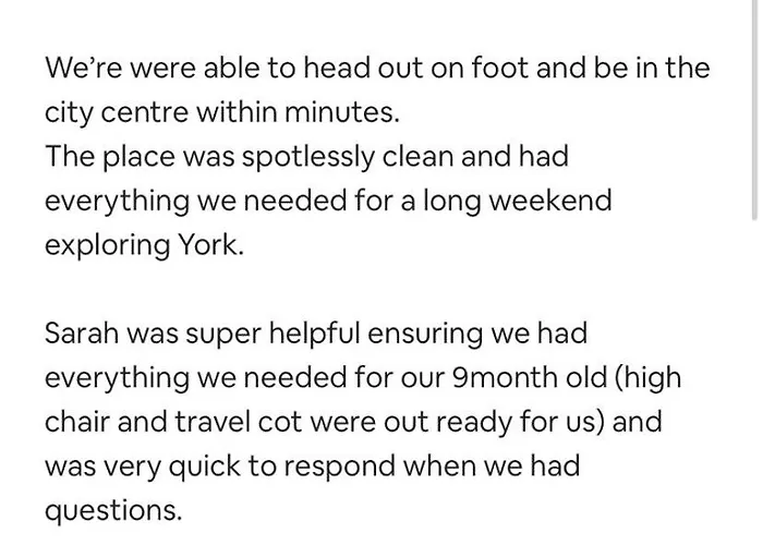 Clement House, York, Free Ev And Parking Apartment